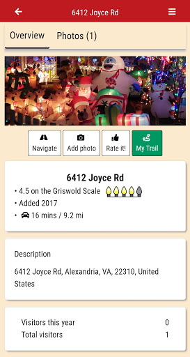 Screenshot Festive Finder
