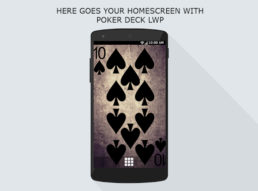 Poker Deck Live Wallpaper