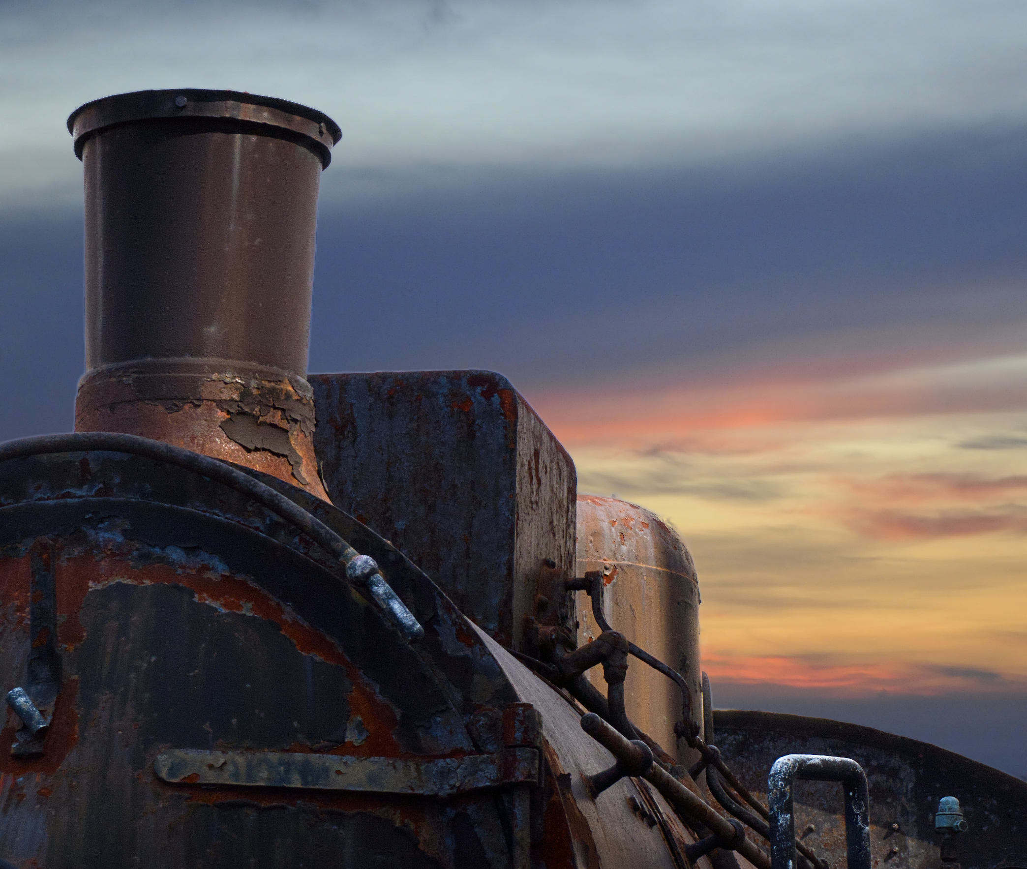 La vecchia locomotiva di oscar_costantini