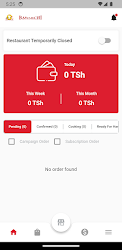 Vendor BMR mobile display view screenshot