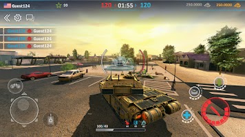 Modern Assault Tanks: War Game Screenshot