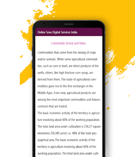 Online seva - Digital services India