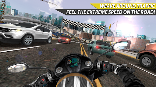 Screenshot Moto Rider In Traffic