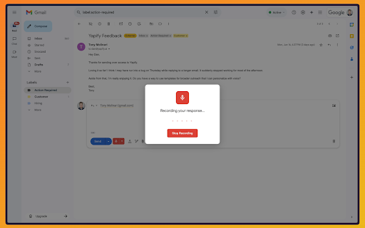 Yapify Gmail