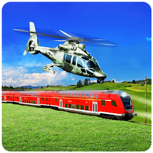 Train Vs Helicopter Racing 3D 2018  Icon