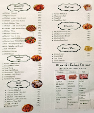 Qureshi Kebab Corner menu 2