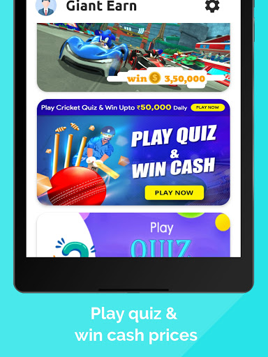 Giant Earn - Play Free Games and Earn Money Daily