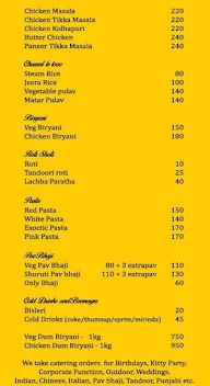 Shiva's Kitchen menu 2