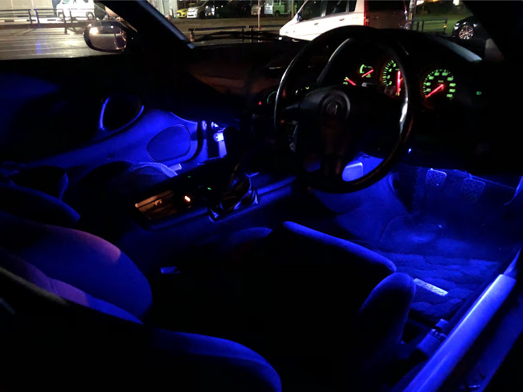 RX-7のDIY・車内・LED・内装LEDに関するカスタム事例の投稿画像1枚目