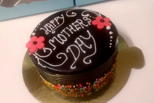 Happy Mothers Day Celebration Chocolate Cake