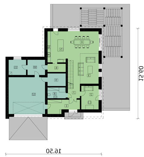 Ka93 M - Rzut parteru