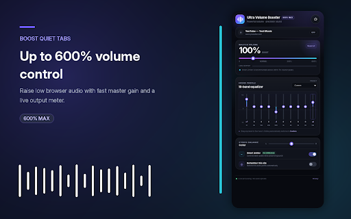 Ultra Volume Booster screenshot 1