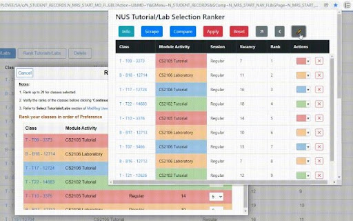 NUS EduRec Tutorial Ranker