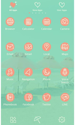 Screenshot Summer Wallpaper-Retro Beach-