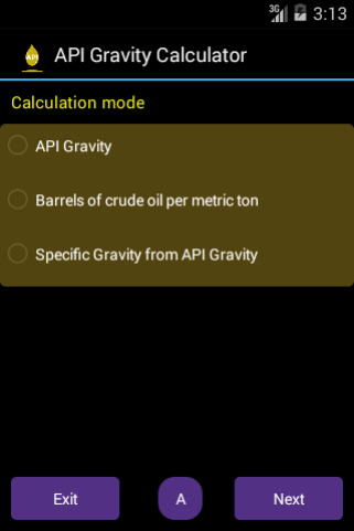 API Gravity Calculator