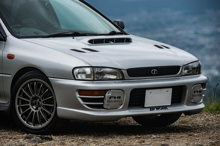 インプレッサ スポーツワゴンのドライブ・伊豆スカイライン・伊豆・自作ステッカー・OZレーシングに関するカスタム事例の投稿画像2枚目