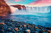 Goðafoss waterfall in northern Iceland. The country ranks first in a listing of the world's most unspoilt places. 