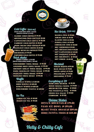 Helly & Chilly Cafe menu 1
