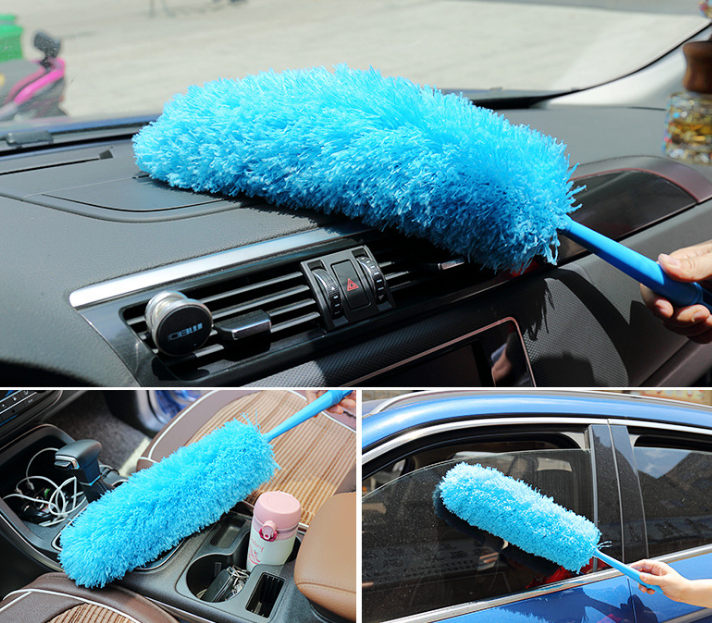 Feather duster dust sweeping ash household retractable blanket cleaning cleaning artifact zen car dusting tweezers