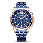 Rose gold steel