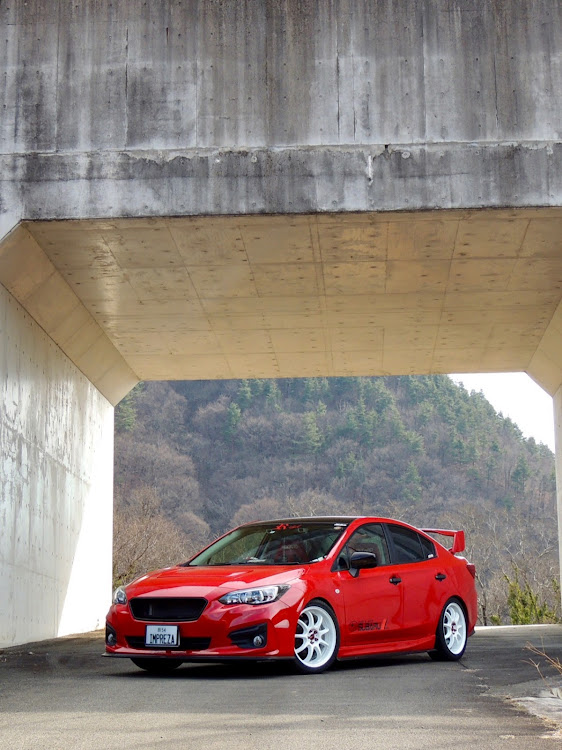 インプレッサ G4のいつもイイネ&コメントありがとうございます🙇‍♂️・赤インプ✨・撮り車辞められませんw・ソロカメ活に関するカスタム事例の投稿画像9枚目