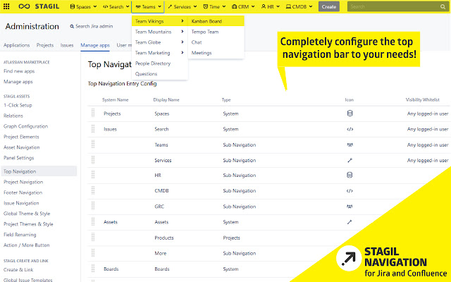STAGIL Atlassian Cloud Browser Extension chrome extension