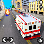 Cover Image of ดาวน์โหลด Ambulance Racing Simulator: Car Shooting 1.3 APK