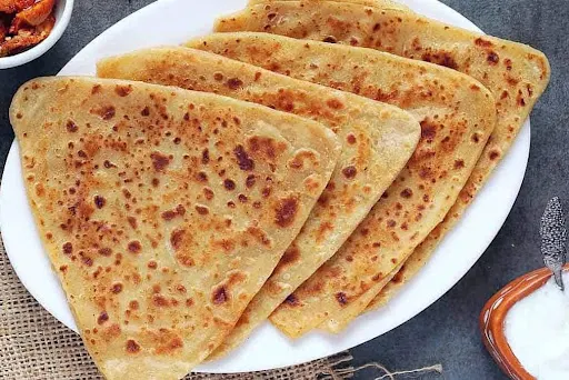 4 Butter Paratha + Paneer Butter Masala