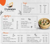 Chyna Wyna menu 1