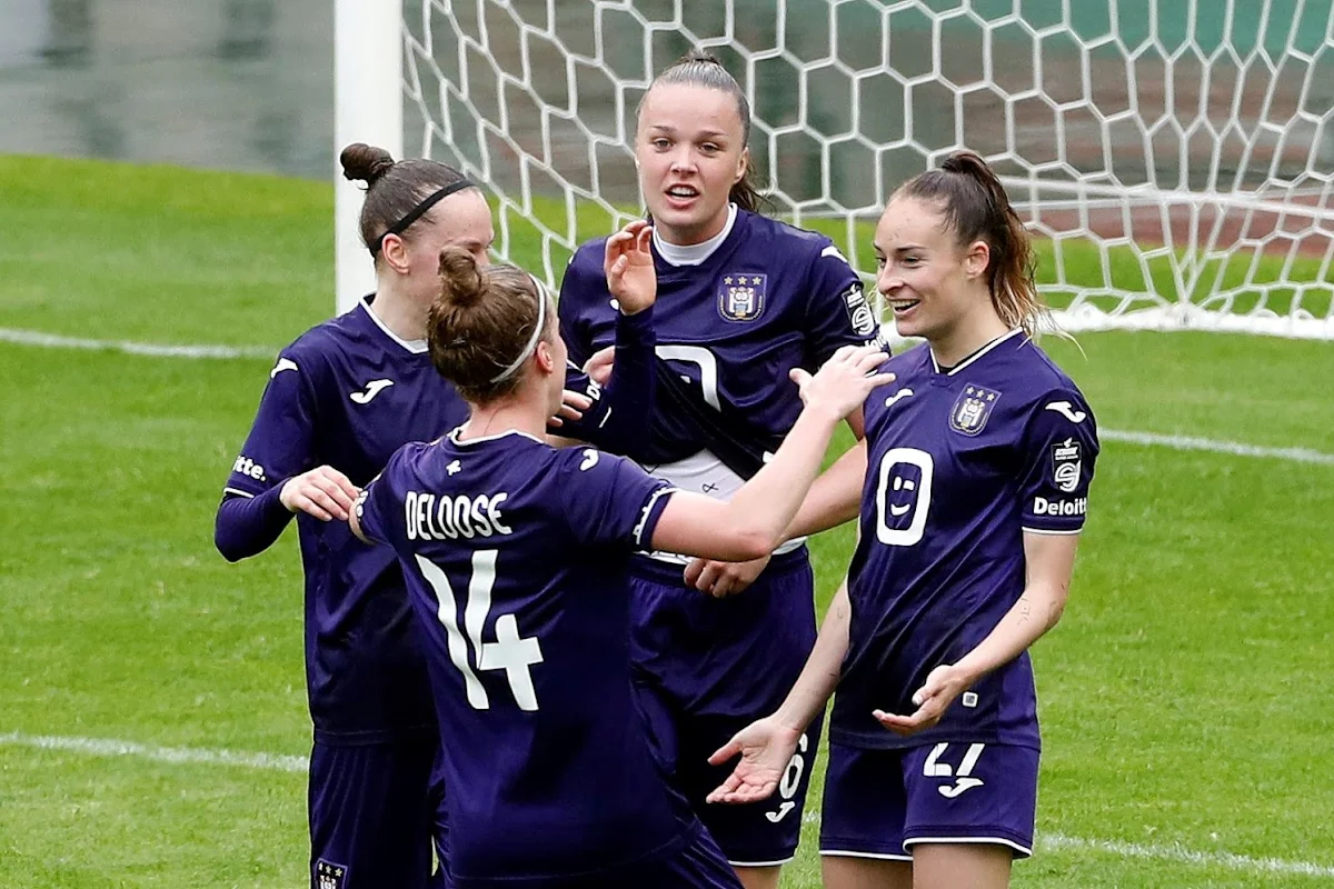 Coupe de Belgique féminine: Anderlecht complète le tableau des quarts de finale 