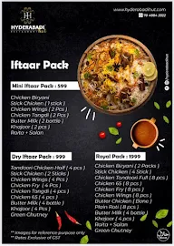 Hyderabadi Hut menu 2