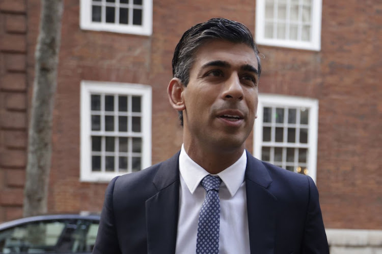 Rishi Sunak, former UK chancellor of the exchequer, arrives at his office in Millbank, in London, UK, on Monday, October 24, 2022. Picture: BLOOMBERG/JASON ALDEN