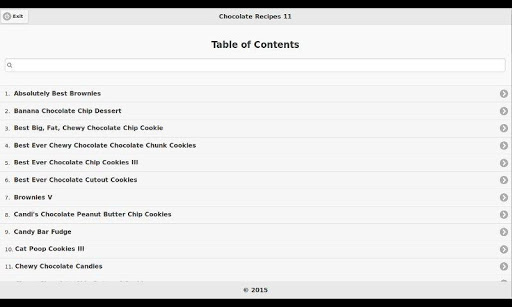 Chocolate Recipes 11