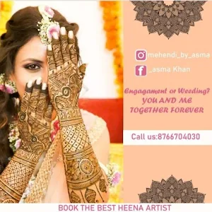 Asma mehndi artist pic