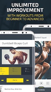 Gym Workout Tracker & Trainer for weight lifting Screenshot