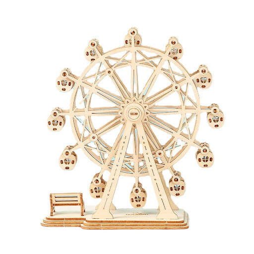 Title 1, 3D Childrens Ferris Wheel Wooden Assembly Toy ...