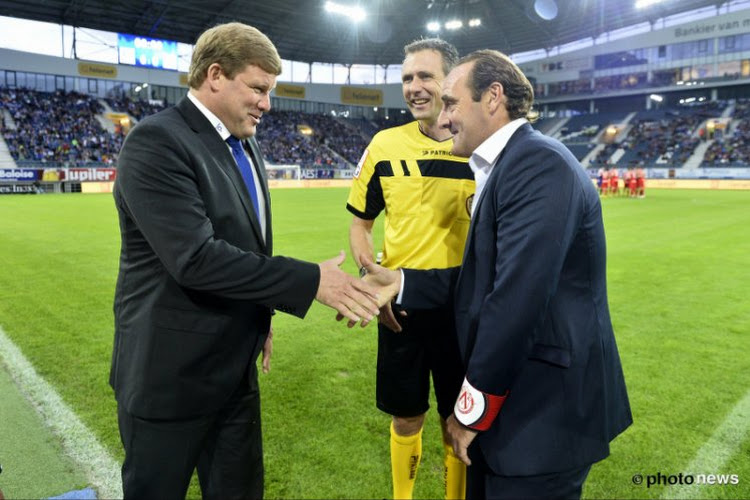 Fans Gent en Oostende scharen zich achter Vanhaezebrouck en Vanderhaeghe