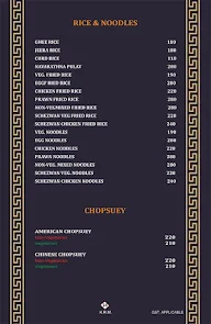 Nandhini Deluxe menu 3