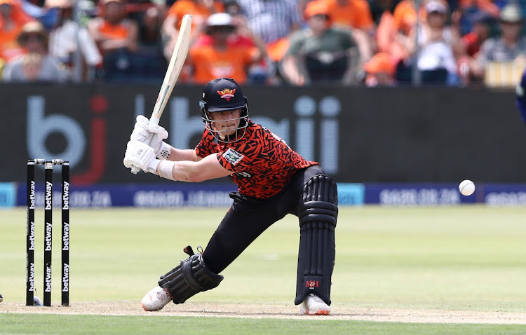 Sunrisers Eastern Cape batter Tom Abell scored his second half-century of the the tournament against MI Cape Town in their Betway SA20 clash at St George's Park on Saturday.