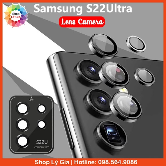 Lens Bảo Vệ Camera Cho Galaxy S22 Ultra