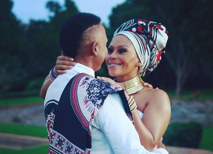 Letoya Makhene-Pulumo is gushing on her wife and dad for the love they share