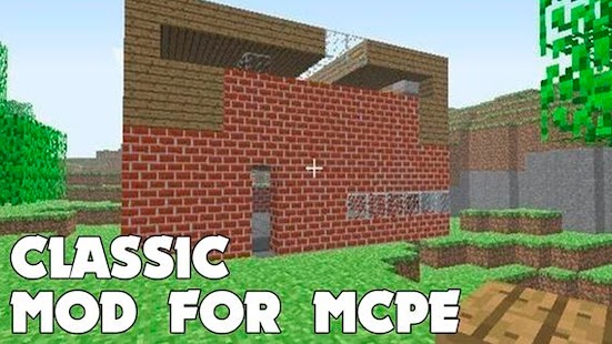 App Classic Minecraft Mod for MCPE Android app 2021 