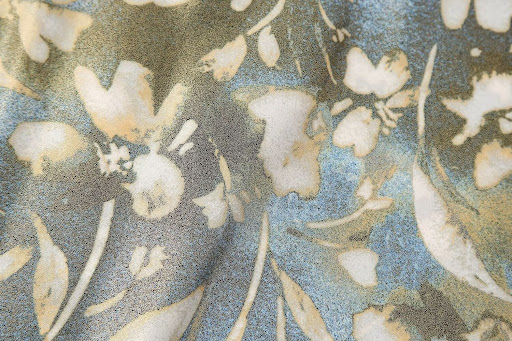Title 10, Printed Shirt Metal Surface Printed Pleated Skirt