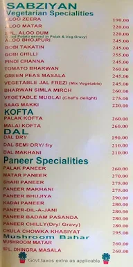 Chulha Chowka Restaurant menu 2