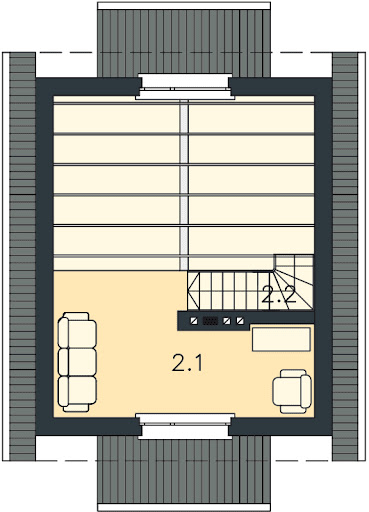 Topeka LMW07 - Rzut antresoli