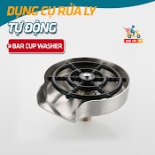 Bộ Dụng Cụ Rửa Ly Cốc Vòi Phun Nước Tự Động Cho Quán Cafe Quầy Bar Gia Đình