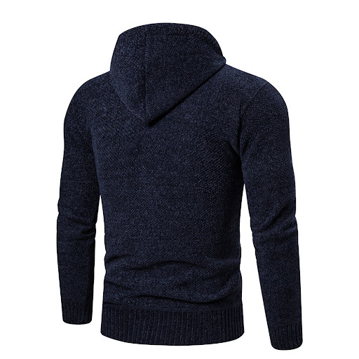 Title 2, Mens Thick Loose Casual Sweater Cardigan with ...