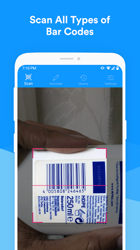 Screenshot QR Code Scanner Barcode Reader