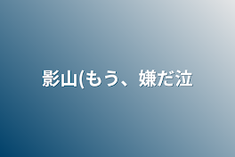 影山(もう、嫌だ泣