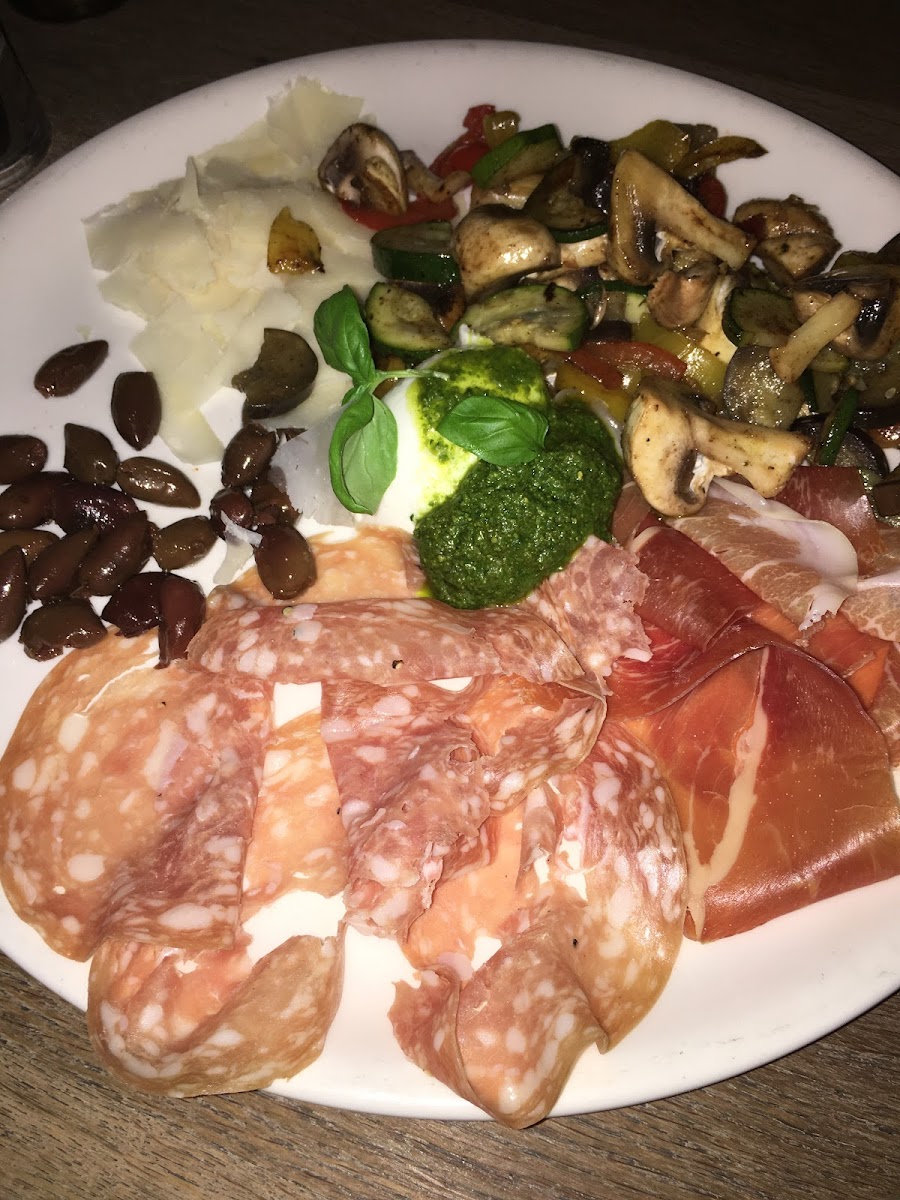 Grand antipasti platter